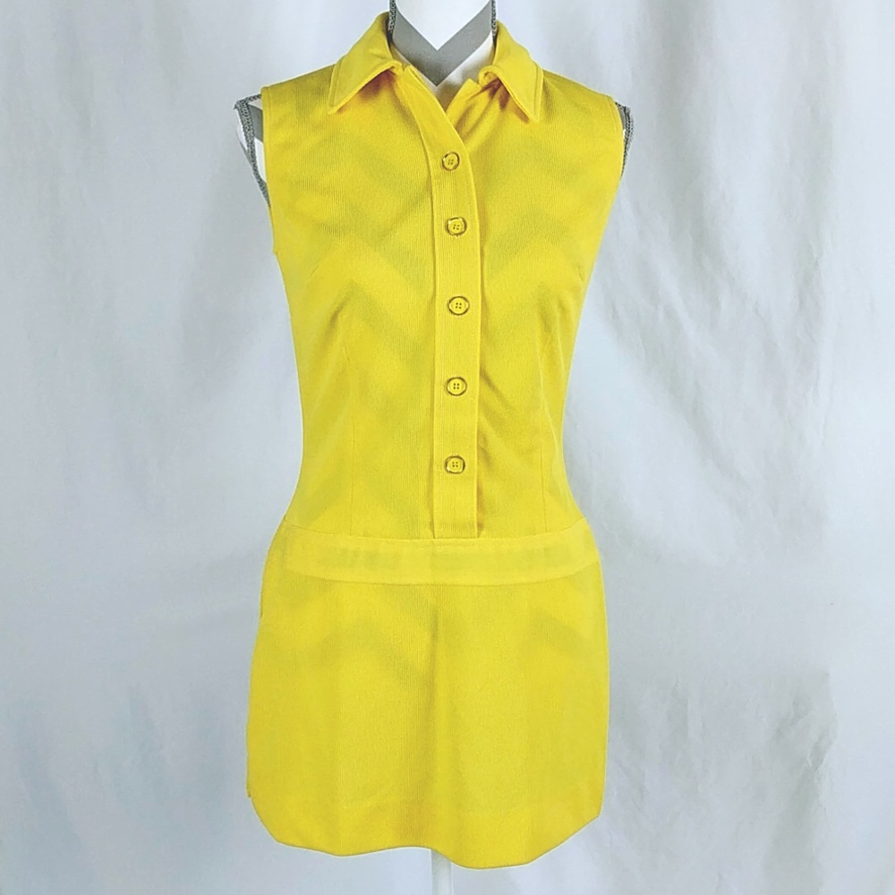 VTG Yellow Top 60's / 70's Style